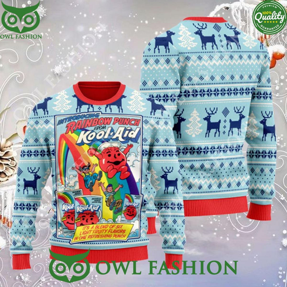 Kool Aid Ugly Christmas Sweater Jumper For Men And - Adult & Kids T-Shirts, Sweatshirts & Hoodies apparel design preview 1