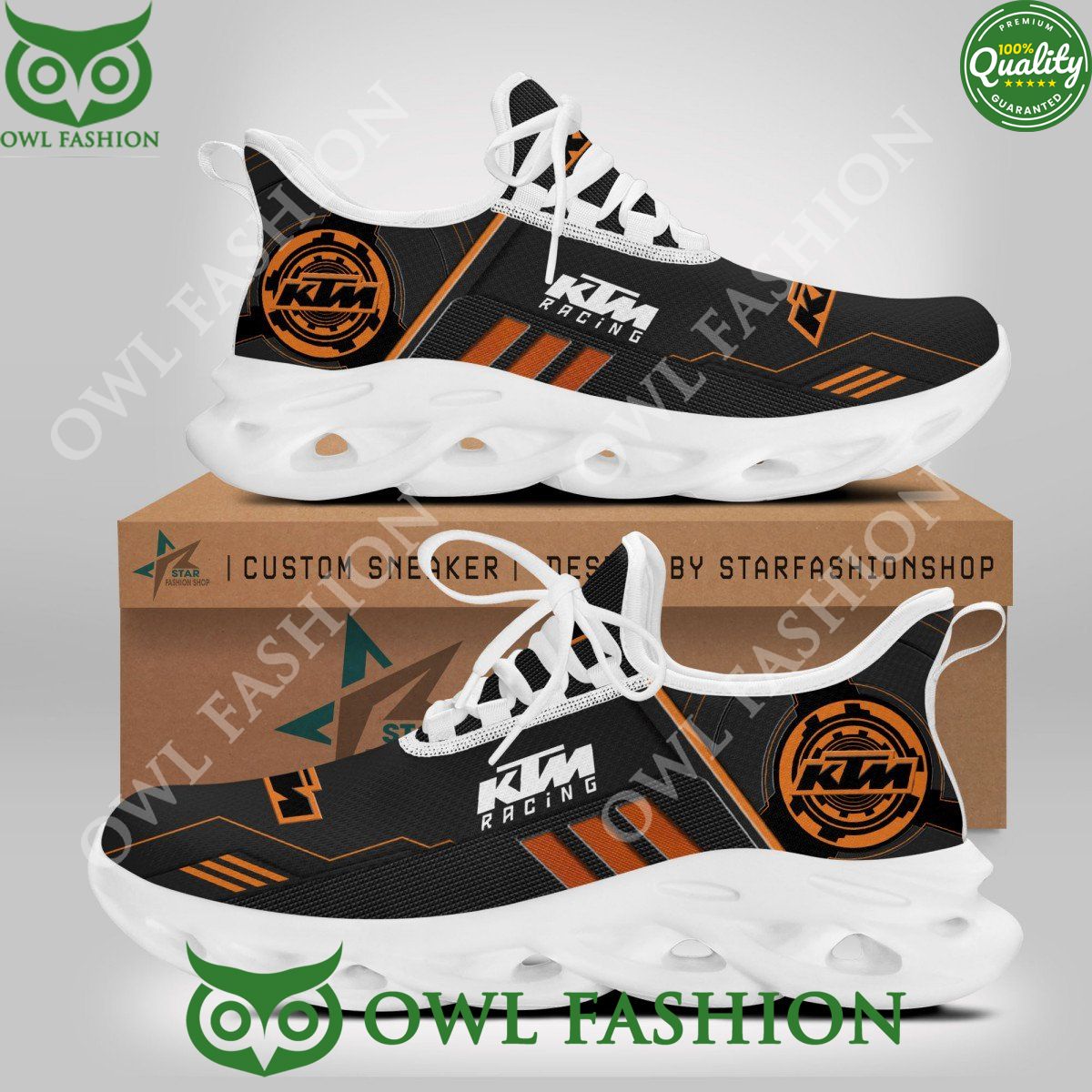 KTM Racing Car Automobile Max Soul Shoes 2024 - Adult & Kids T-Shirts, Sweatshirts & Hoodies apparel design preview 1