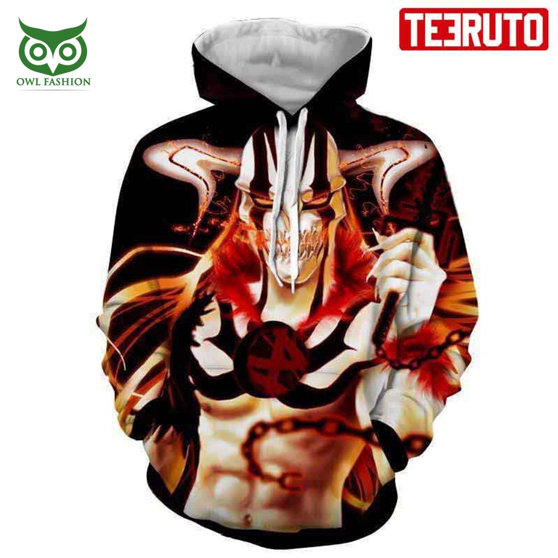 Kurosaki Shinigami Hollow Version Remarkable Bleach - Adult & Kids T-Shirts, Sweatshirts & Hoodies apparel design preview 1