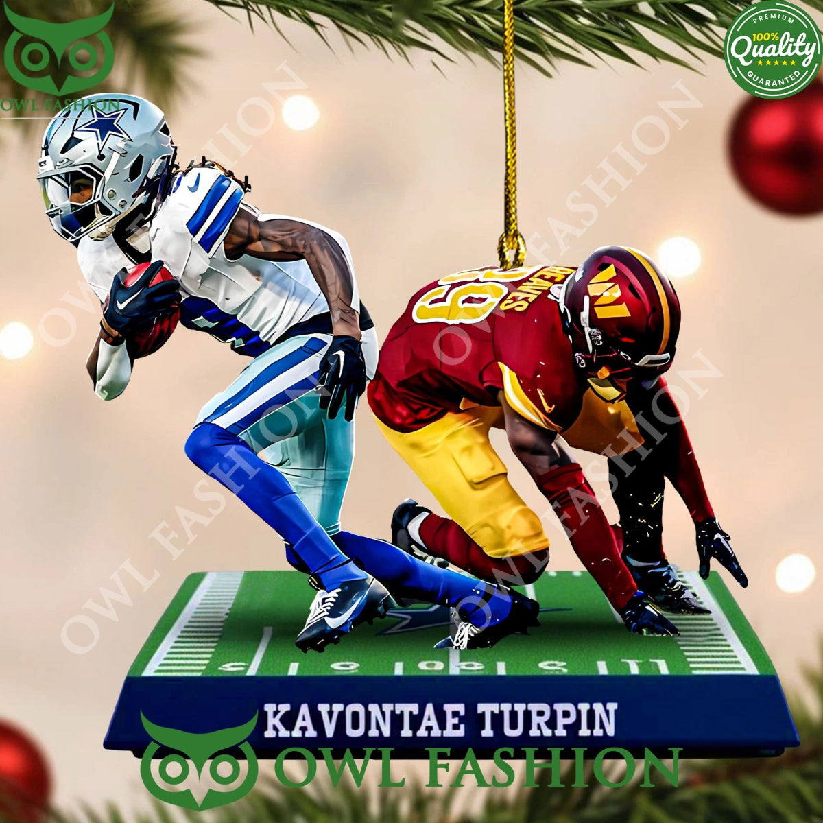 Kvontae Turpin Dallas Cowboys vs Washington - Adult & Kids T-Shirts, Sweatshirts & Hoodies apparel design preview 1
