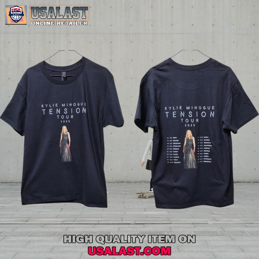 Kylie Minogue Tension Tour 2025 - Adult & Kids T-Shirts, Sweatshirts & Hoodies apparel design preview 1