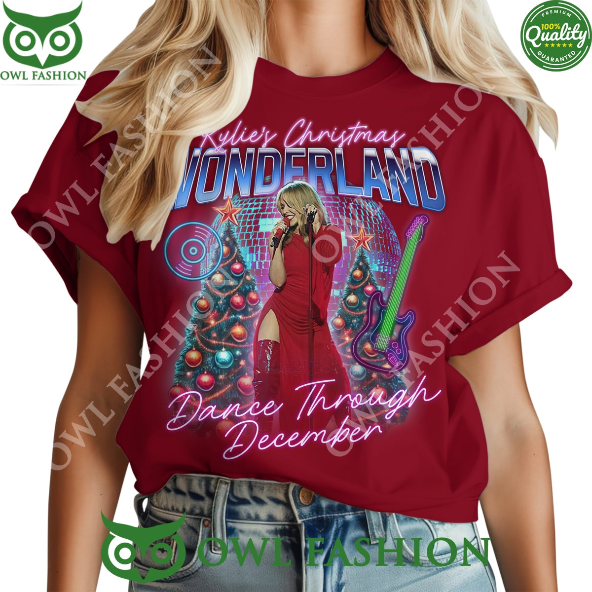 Kylie's Christmas Wonderland Dance Through December - Adult & Kids T-Shirts, Sweatshirts & Hoodies apparel design preview 1