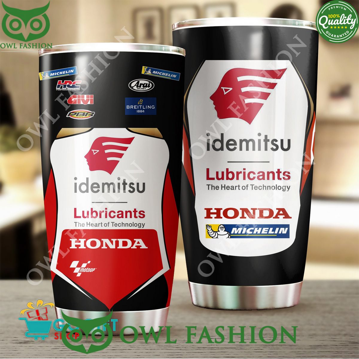 LCR Honda Team Idemitsu Grand Prix Tumbler Cup - Adult & Kids T-Shirts, Sweatshirts & Hoodies apparel design preview 1