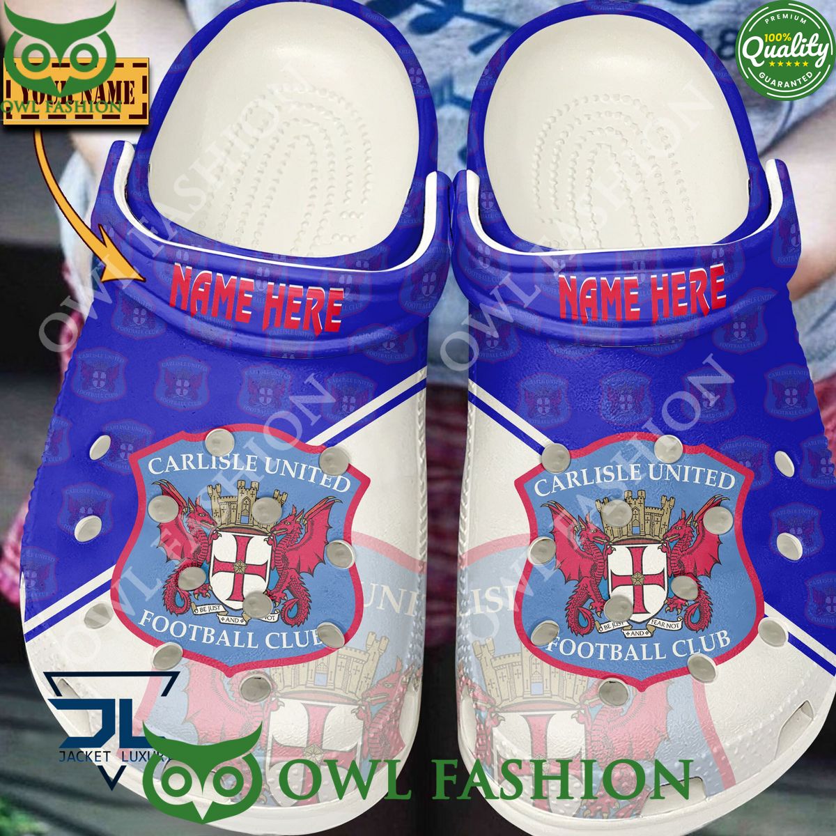 League One EFL Football Club Carlisle United Custom - Adult & Kids T-Shirts, Sweatshirts & Hoodies apparel design preview 1