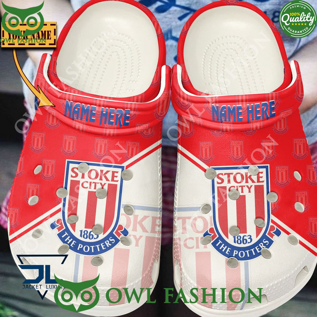 League One EFL Football Club Stoke City F.C Custom - Adult & Kids T-Shirts, Sweatshirts & Hoodies apparel design preview 1