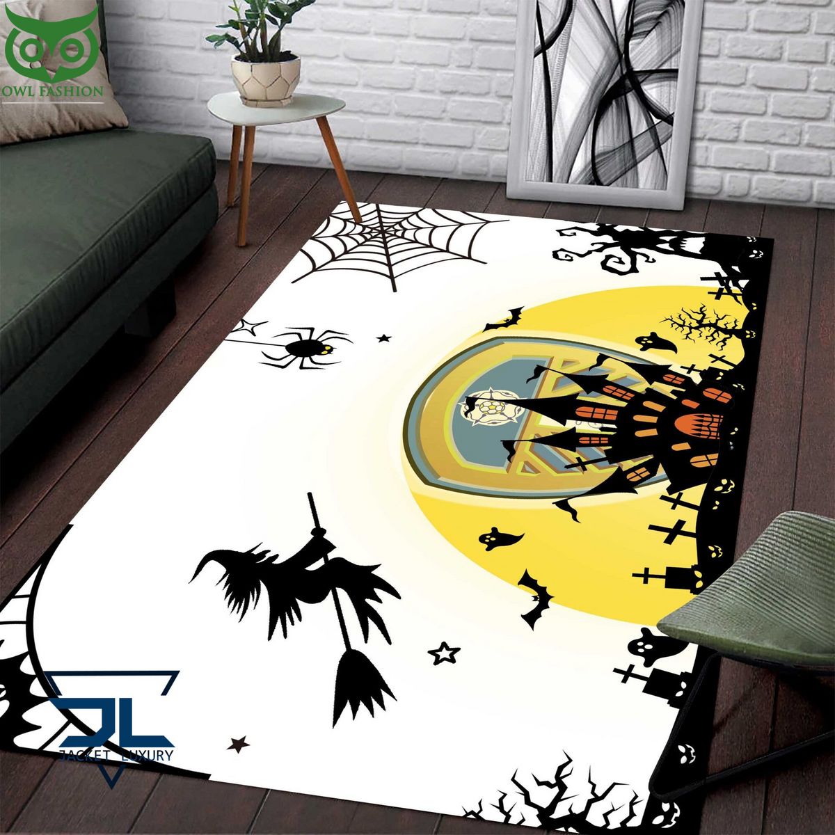 Leeds United F.C EFL New Carpet Rug - Adult & Kids T-Shirts, Sweatshirts & Hoodies apparel design preview 1