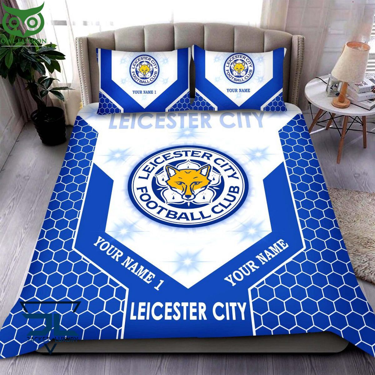 Leicester City F.C EFL Champion Customized Bedding - Adult & Kids T-Shirts, Sweatshirts & Hoodies apparel design preview 1