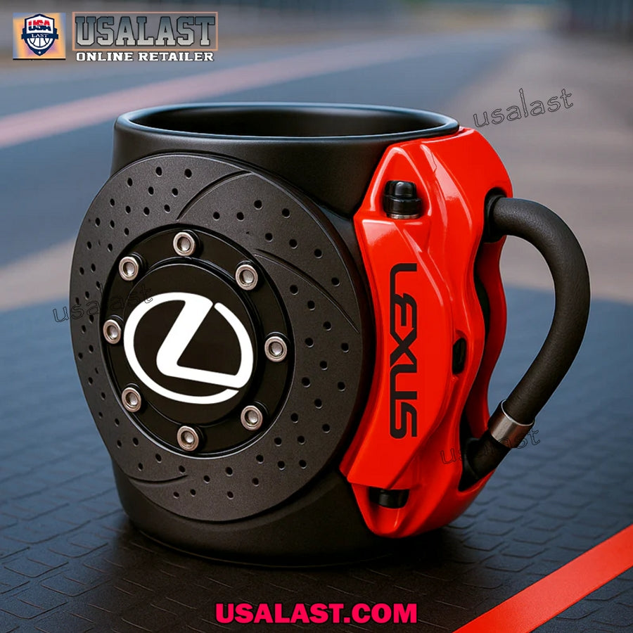 Lexus Car Logo Brake Caliper Mug - Adult & Kids T-Shirts, Sweatshirts & Hoodies apparel design preview 1
