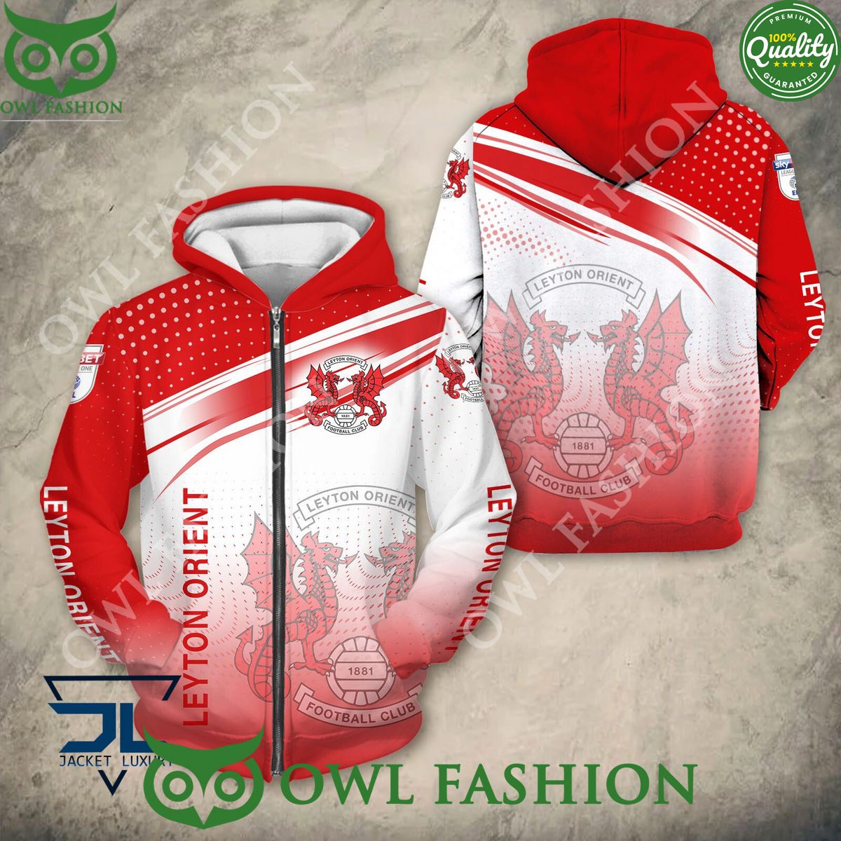 Leyton Orient Football Champion 2024 - Adult & Kids T-Shirts, Sweatshirts & Hoodies apparel design preview 1