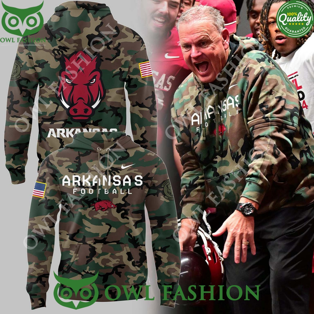 Limited Edition Coach Sam Pittman Arkansas Basketball - Adult & Kids T-Shirts, Sweatshirts & Hoodies apparel design preview 1