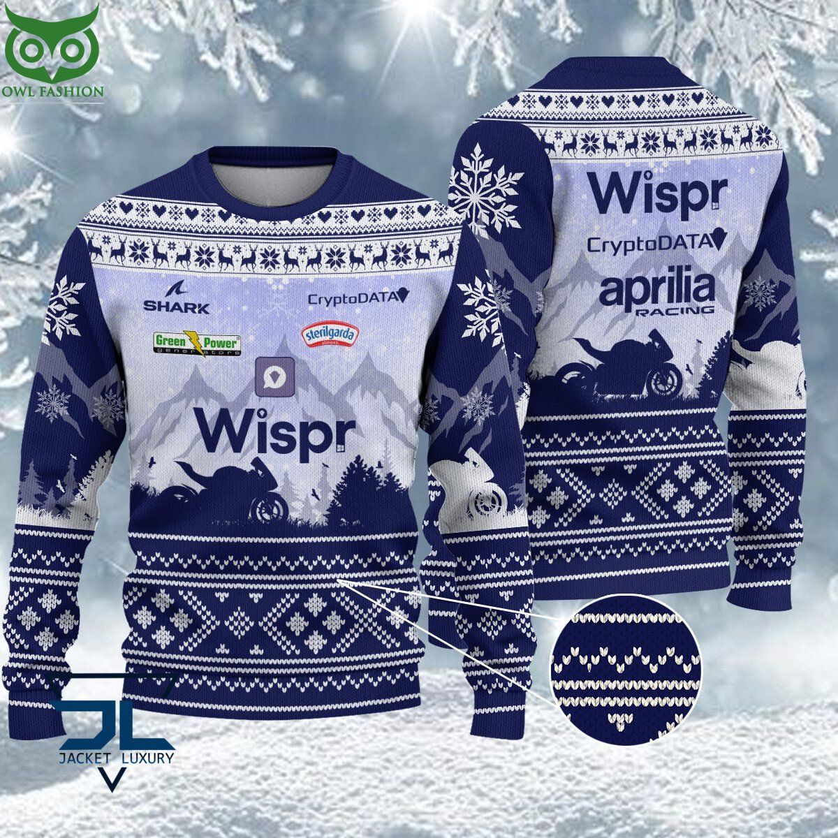 Limited RNF MotoGP Racing Ugly Sweater - Adult & Kids T-Shirts, Sweatshirts & Hoodies apparel design preview 1