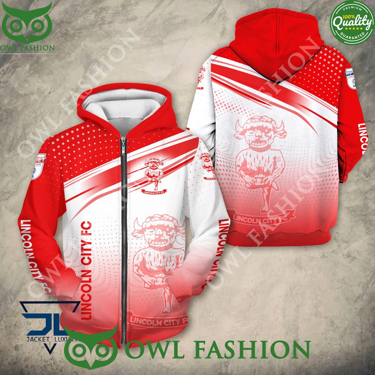 Lincoln City F.C Football Champion 2024 - Adult & Kids T-Shirts, Sweatshirts & Hoodies apparel design preview 1