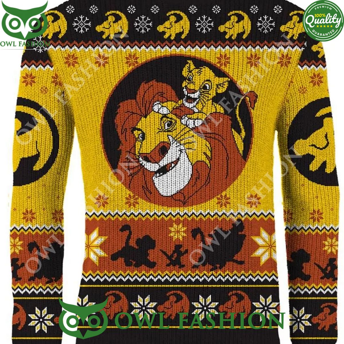 Lion King Hakuna Holidays Christmas Jumper - Adult & Kids T-Shirts, Sweatshirts & Hoodies apparel design preview 1