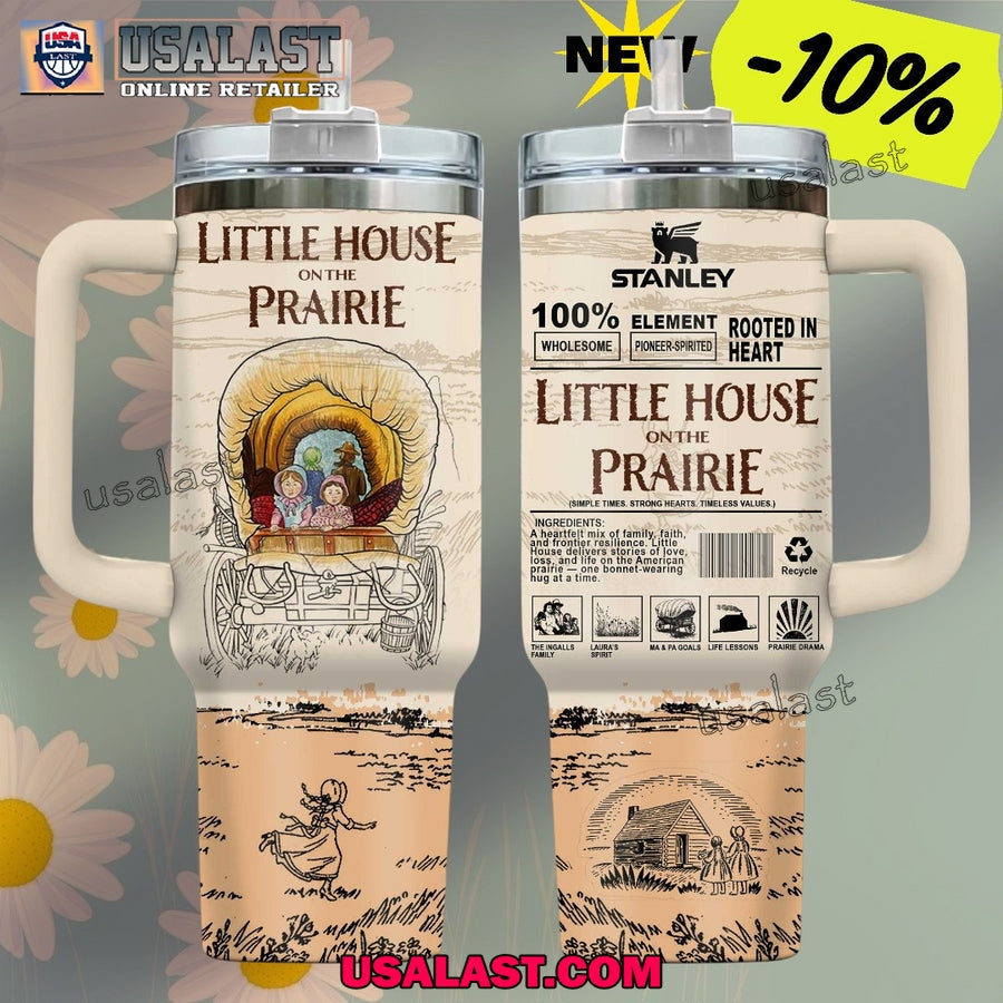 Little House on the Prairie Limited Edition 40oz - Adult & Kids T-Shirts, Sweatshirts & Hoodies apparel design preview 1
