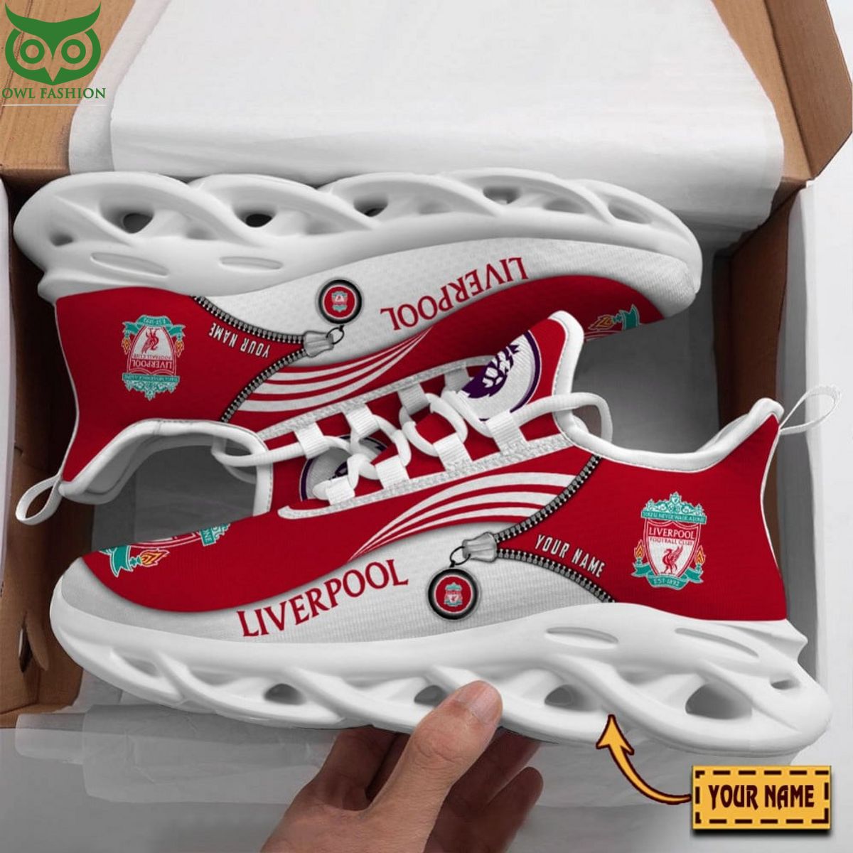 Liverpool F.C Premiership Team Max Soul - Adult & Kids T-Shirts, Sweatshirts & Hoodies apparel design preview 1