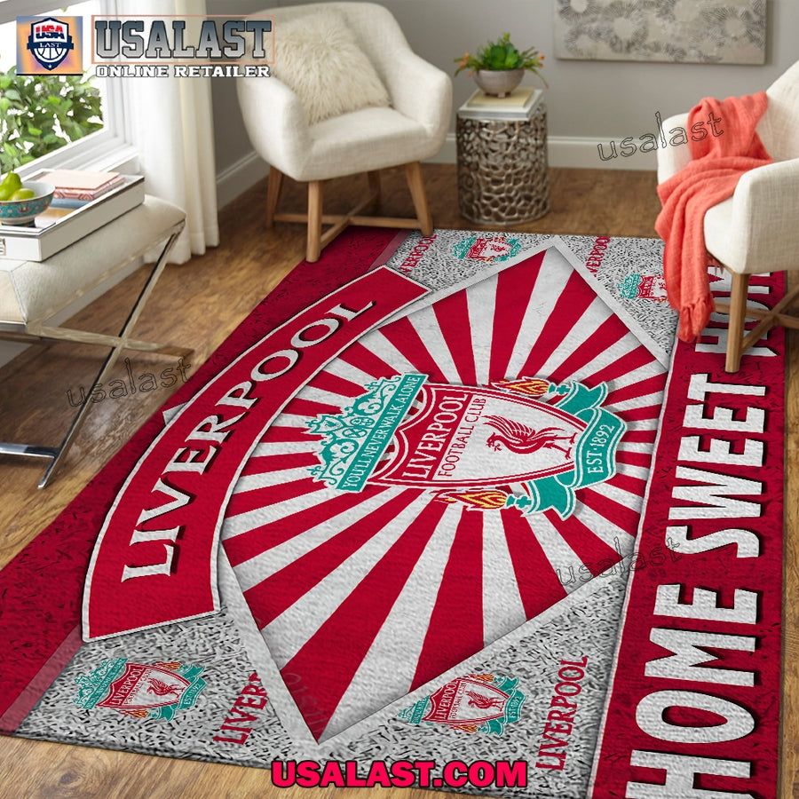 Liverpool FC Premium Rectangular Rug Gift For Fans - Adult & Kids T-Shirts, Sweatshirts & Hoodies apparel design preview 1