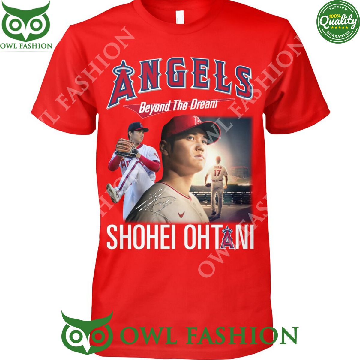 Los Angeles Angels Beyond The Dream Shohei Ohtani MLB - Adult & Kids T-Shirts, Sweatshirts & Hoodies apparel design preview 1