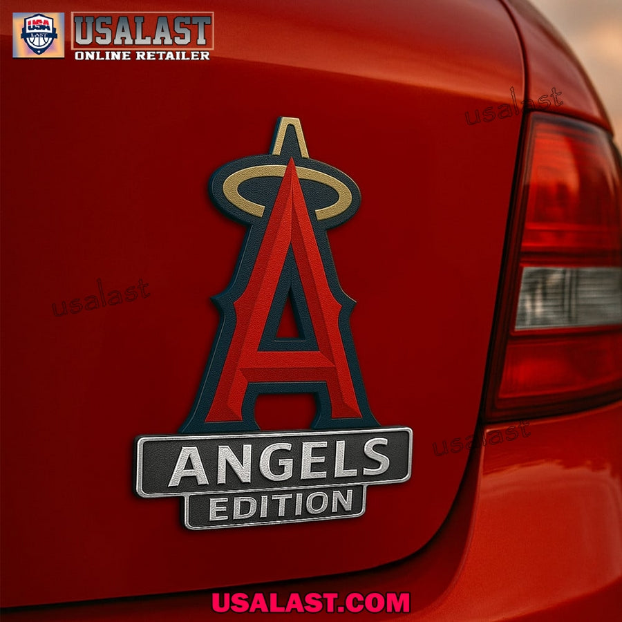 Los Angeles Angels Edition Custom 3D Car Badge - Adult & Kids T-Shirts, Sweatshirts & Hoodies apparel design preview 1