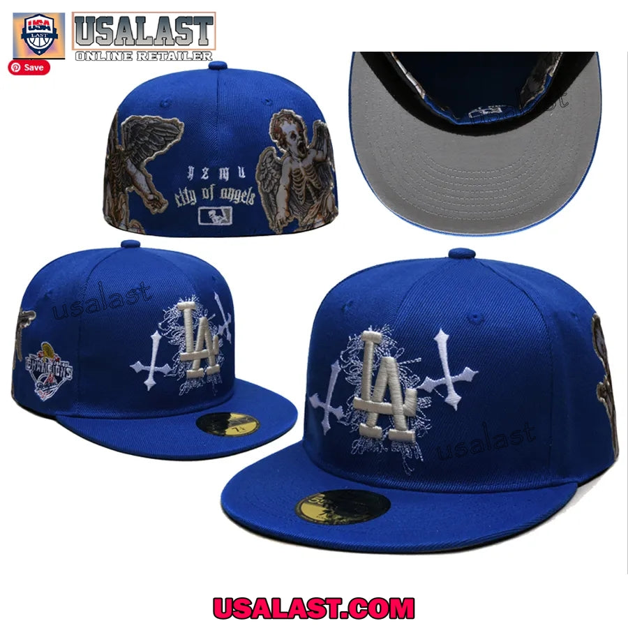Los Angeles Dodgers NZMU City Of Angel Baseball Hat - Adult & Kids T-Shirts, Sweatshirts & Hoodies apparel design preview 1