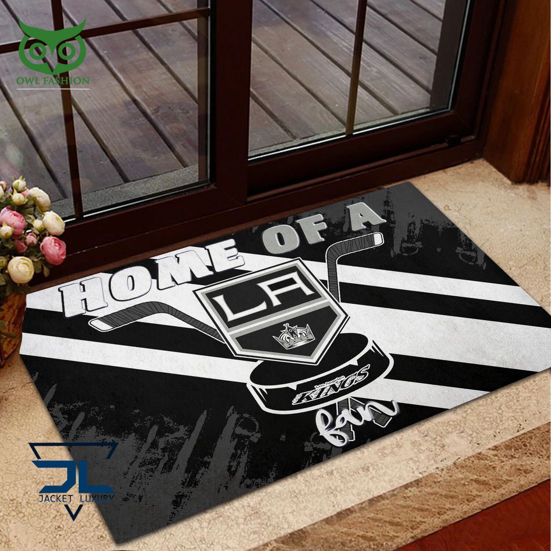 Los Angeles Kings NHL Team Doormat - Adult & Kids T-Shirts, Sweatshirts & Hoodies apparel design preview 1