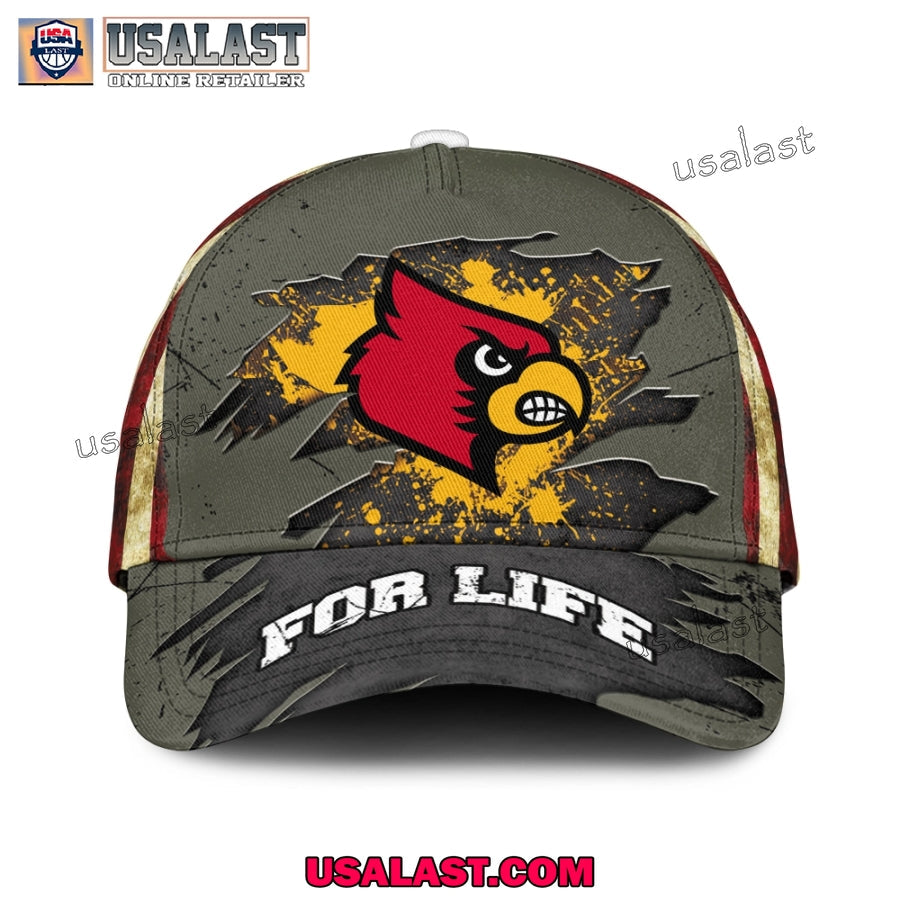 Louisville Cardinals For Life Classic Cap - Adult & Kids T-Shirts, Sweatshirts & Hoodies apparel design preview 1
