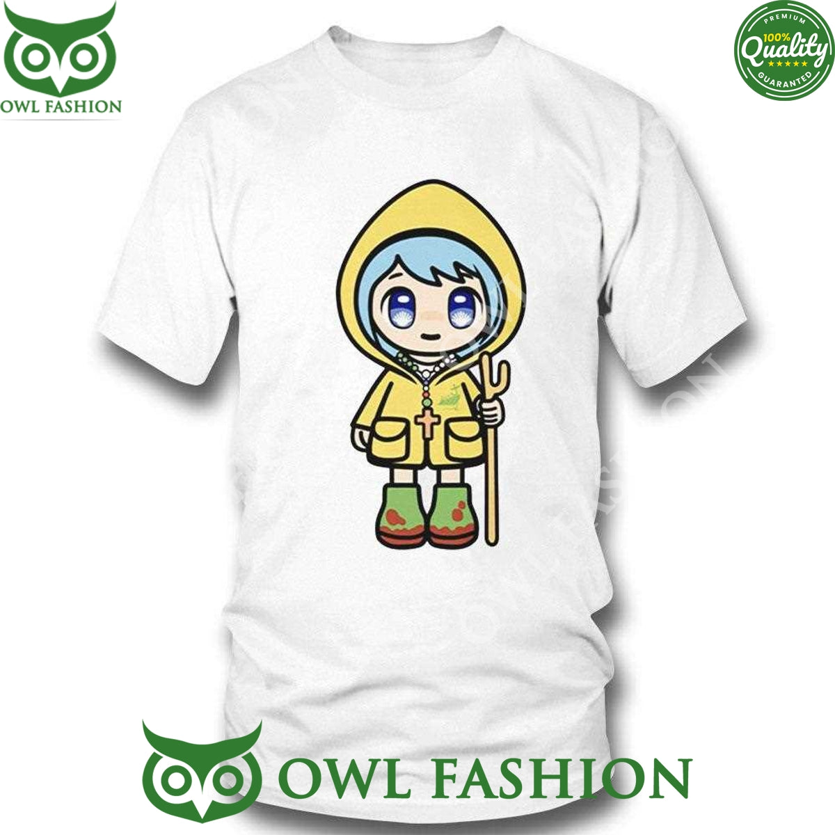 Luce 2025 Jubilee Anime Vatican Mascot - Adult & Kids T-Shirts, Sweatshirts & Hoodies apparel design preview 1
