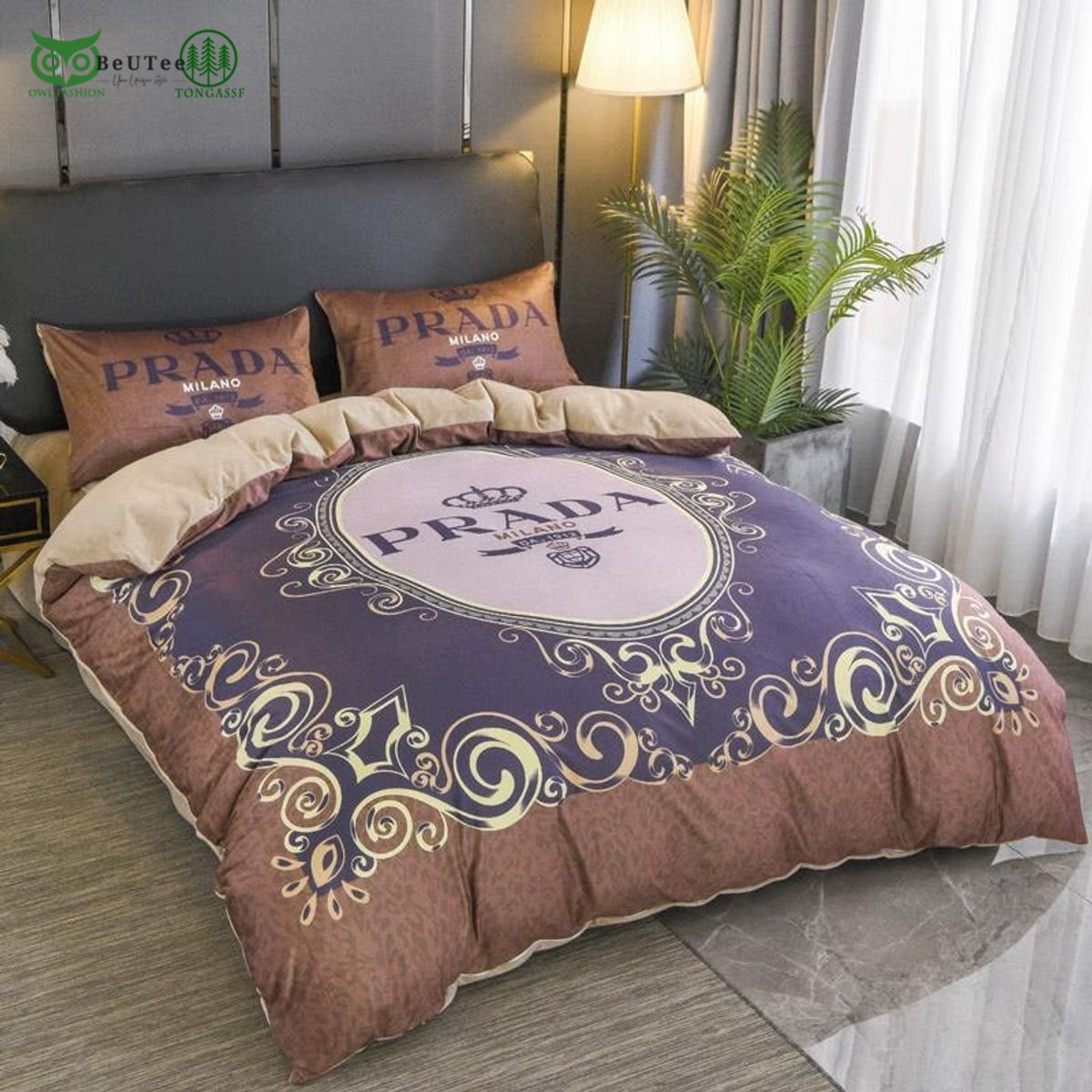 Luxury Prada Milano Limited Bedding Sets - Adult & Kids T-Shirts, Sweatshirts & Hoodies apparel design preview 1