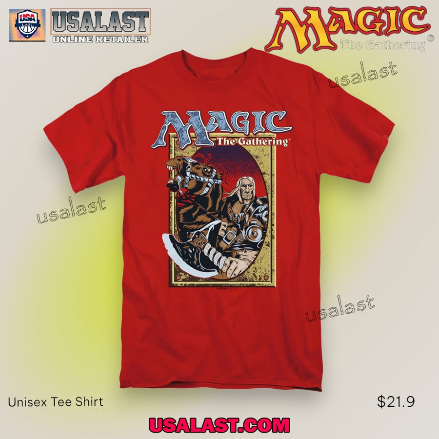 Magic The Gathering Black Knight - Adult & Kids T-Shirts, Sweatshirts & Hoodies apparel design preview 1