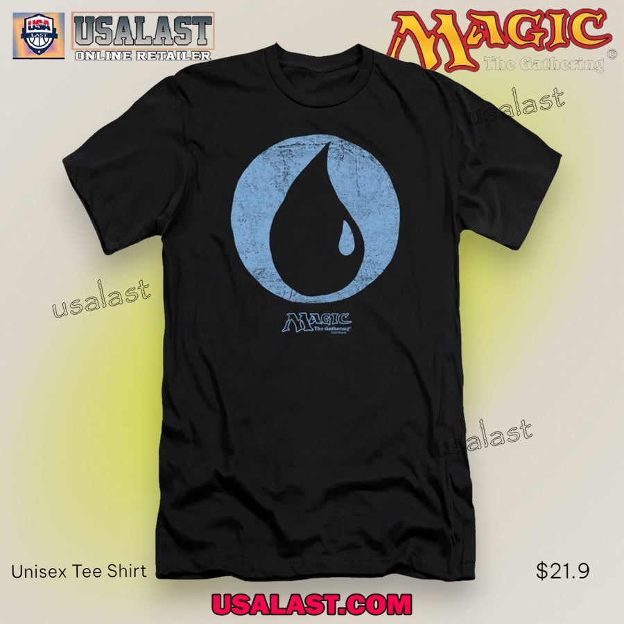 Magic The Gathering Blue Symbol - Adult & Kids T-Shirts, Sweatshirts & Hoodies apparel design preview 1