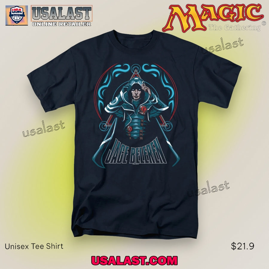 Magic The Gathering Jace Beleren Classic - Adult & Kids T-Shirts, Sweatshirts & Hoodies apparel design preview 1