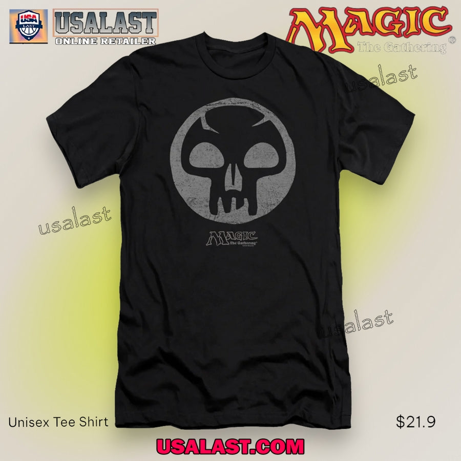 Magic The Gathering Swamp Skull - Adult & Kids T-Shirts, Sweatshirts & Hoodies apparel design preview 1