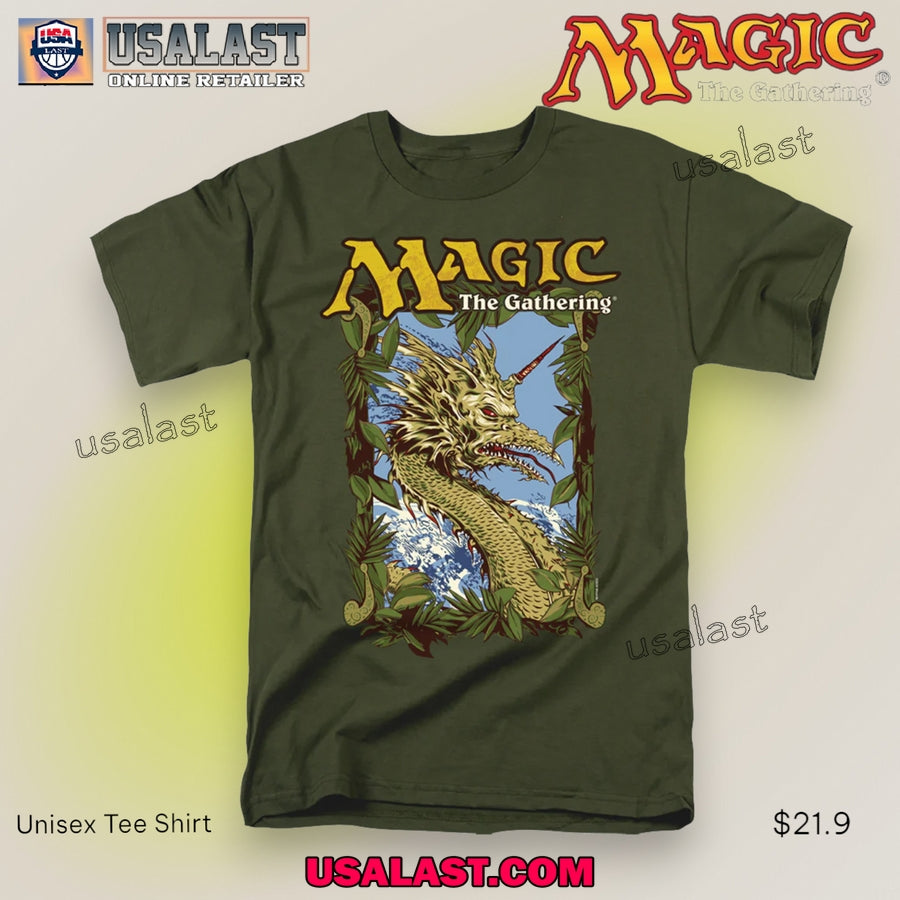 Magic The Gathering Taniwha Mirage - Adult & Kids T-Shirts, Sweatshirts & Hoodies apparel design preview 1