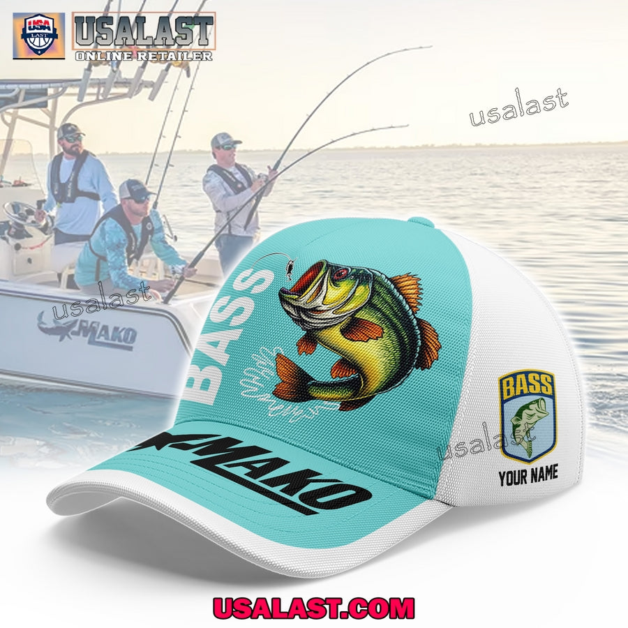 Mako Boat Logo Fishing Custom Classic Hat Cap - Adult & Kids T-Shirts, Sweatshirts & Hoodies apparel design preview 1
