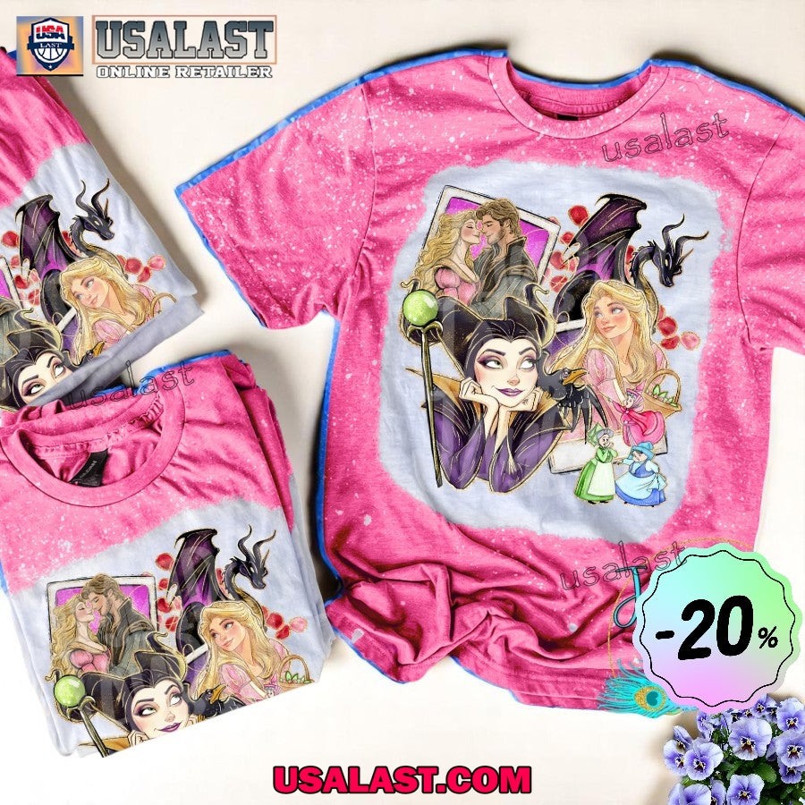 Maleficent Movie Unisex Bleached - Adult & Kids T-Shirts, Sweatshirts & Hoodies apparel design preview 1