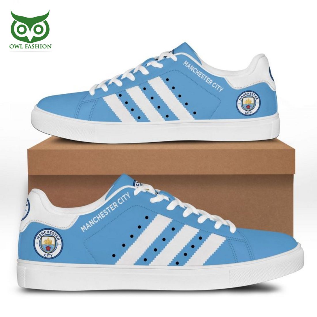 Manchester City Champions League 22-23 Stan Smith - Adult & Kids T-Shirts, Sweatshirts & Hoodies apparel design preview 1