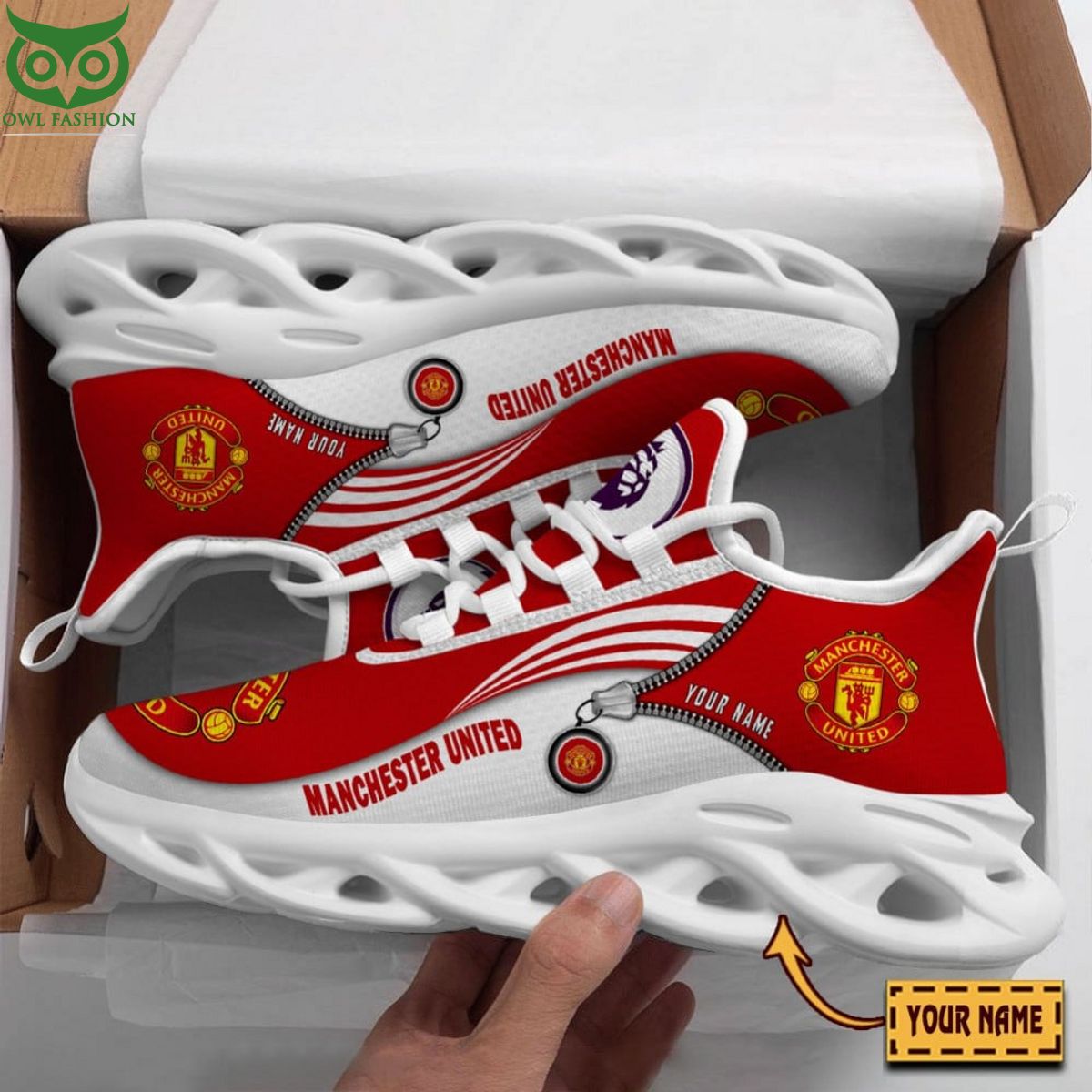 Manchester United Premiership Team Max Soul - Adult & Kids T-Shirts, Sweatshirts & Hoodies apparel design preview 1