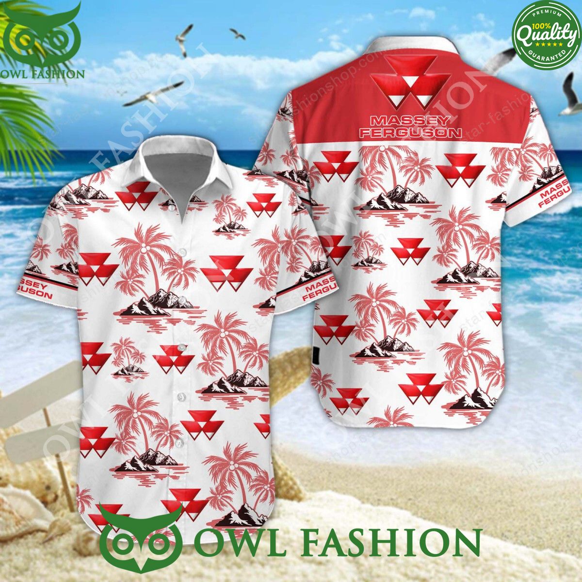 Massey Ferguson 1953 American agricultural machinery - Adult & Kids T-Shirts, Sweatshirts & Hoodies apparel design preview 1