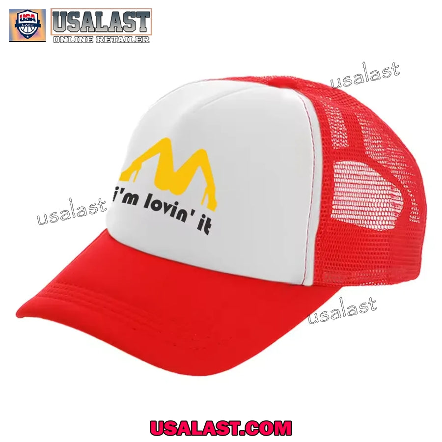 McDonald sexy logo i'm lovin it baseball hat cap - Adult & Kids T-Shirts, Sweatshirts & Hoodies apparel design preview 1