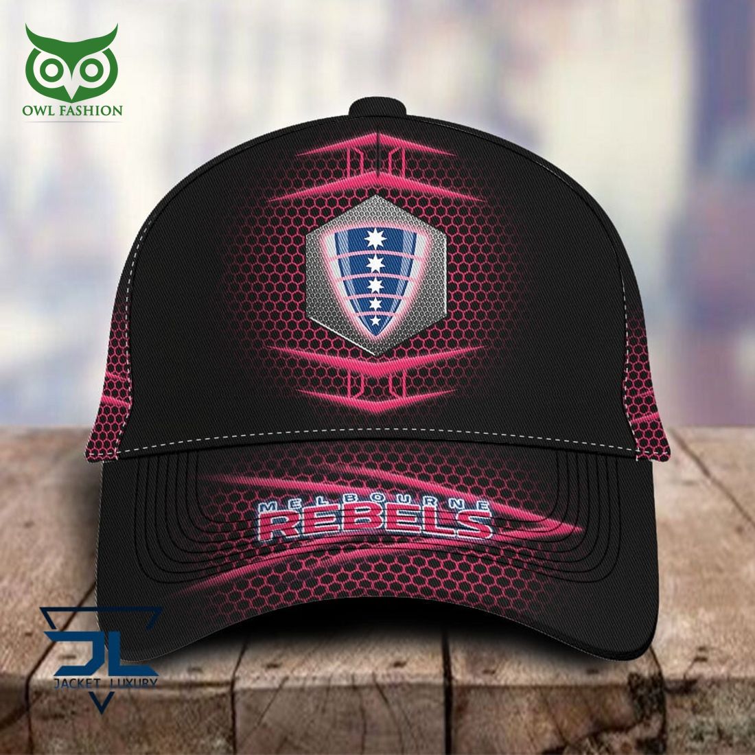 Melbourne Rebels AFL Rugby Classic Cap - Adult & Kids T-Shirts, Sweatshirts & Hoodies apparel design preview 1