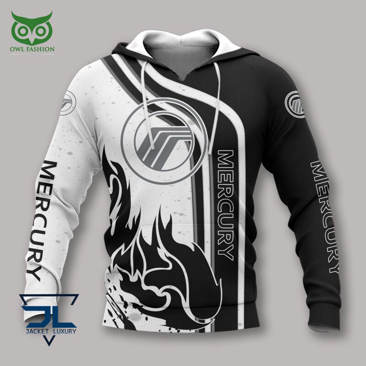 Mercury Marine Car Motor Brand 3D Polo - Adult & Kids T-Shirts, Sweatshirts & Hoodies apparel design preview 1