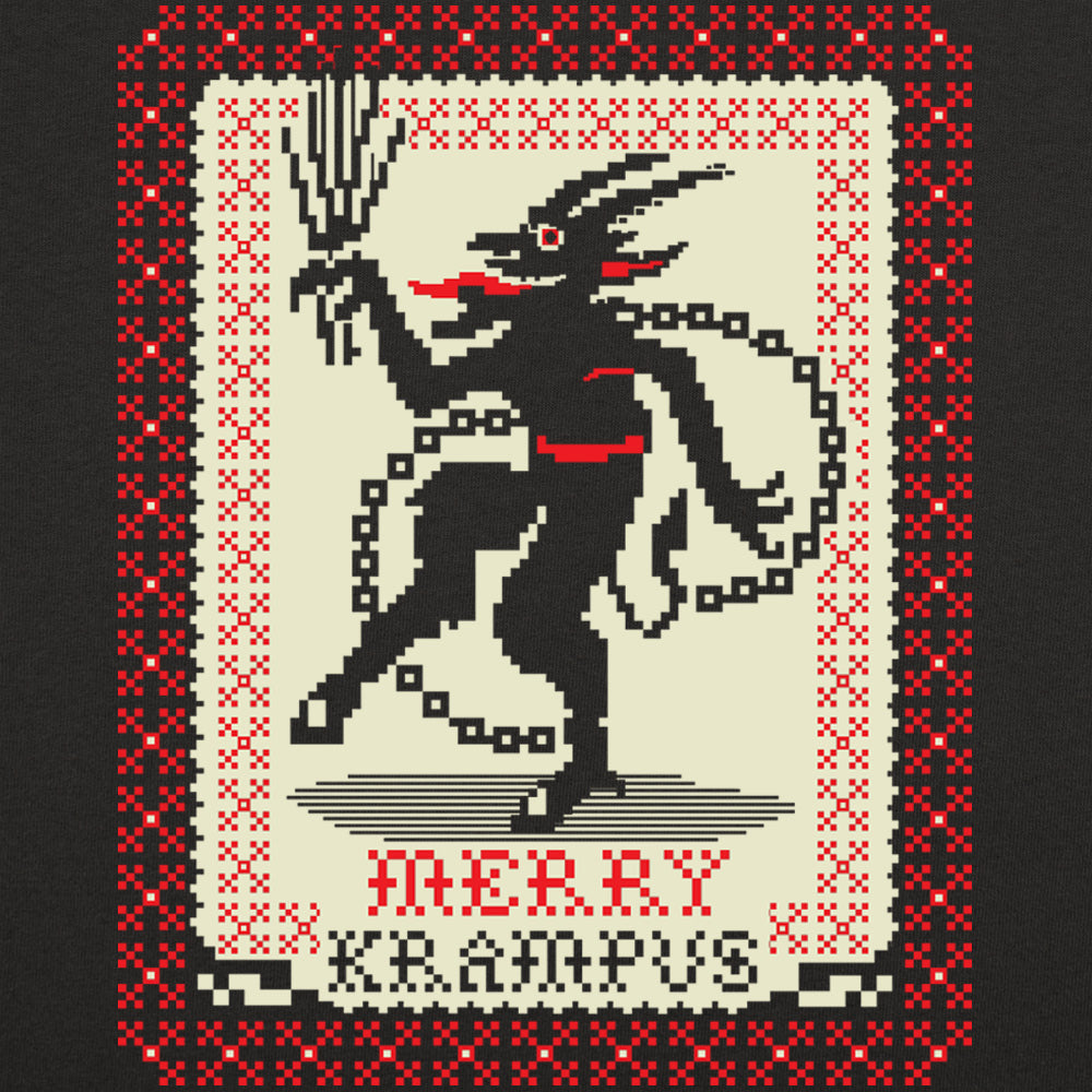 Merry Krampus - Adult & Kids T-Shirts, Sweatshirts & Hoodies apparel design preview 1
