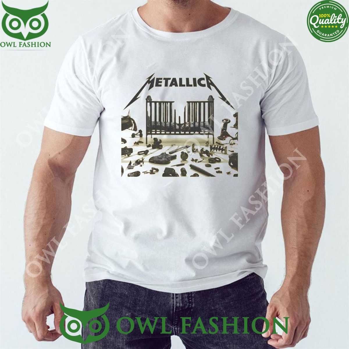 Metallica 2023 2024 72 Seasons World Tour - Adult & Kids T-Shirts, Sweatshirts & Hoodies apparel design preview 1