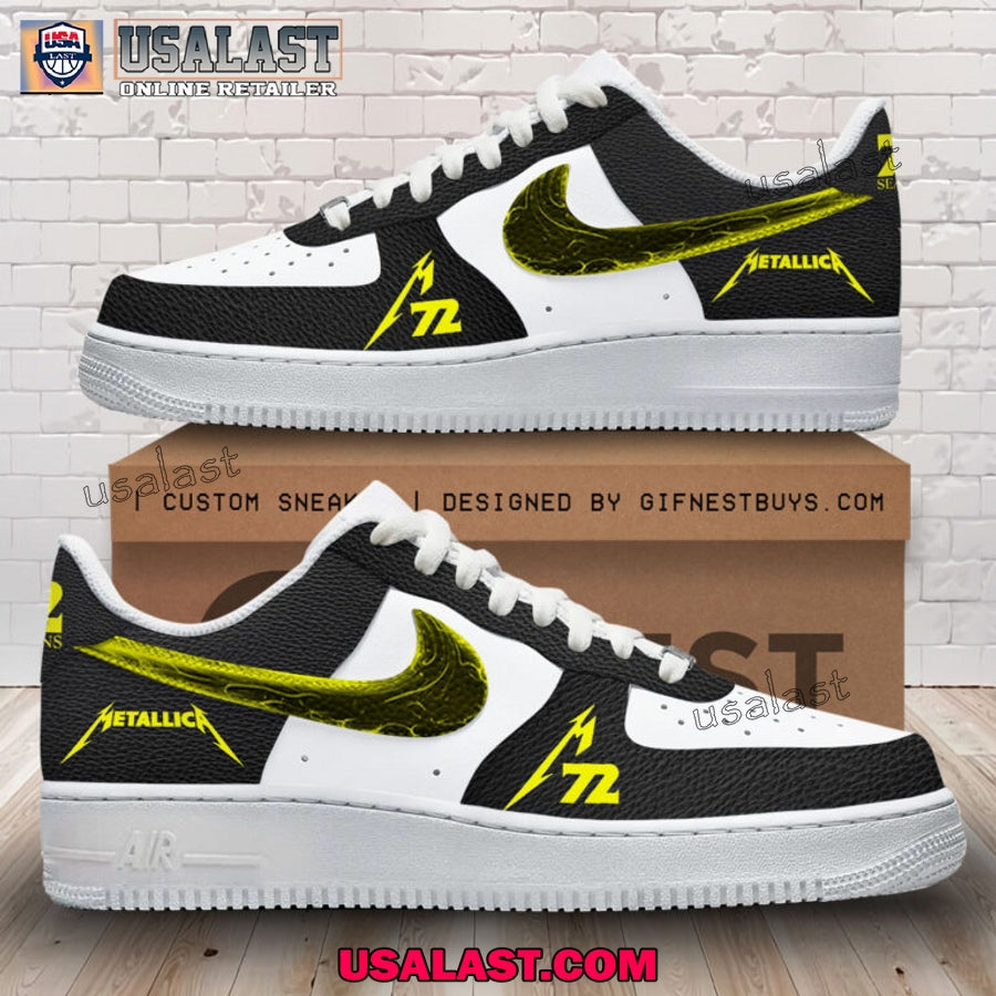 Metallica 72 Seasons Air Force 1s Shoes - Adult & Kids T-Shirts, Sweatshirts & Hoodies apparel design preview 1