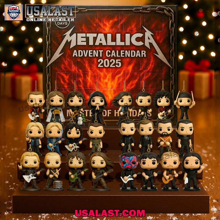 Metallica Advent Calendar 2025 - Adult & Kids T-Shirts, Sweatshirts & Hoodies apparel design preview 1