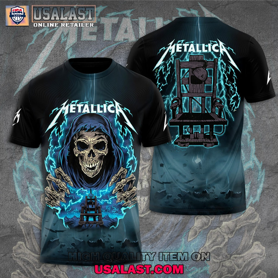 Metallica Band New Version All Over Print - Adult & Kids T-Shirts, Sweatshirts & Hoodies apparel design preview 1