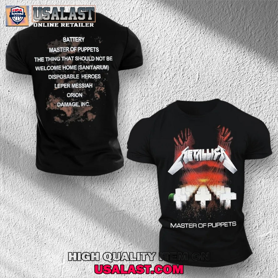Metallica Master Of Puppets - Adult & Kids T-Shirts, Sweatshirts & Hoodies apparel design preview 1
