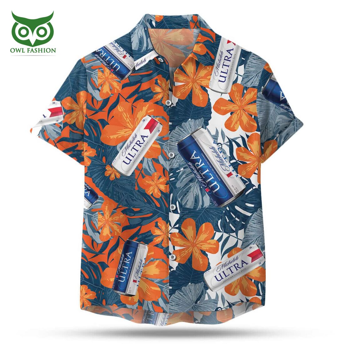 Michelob Ultra Beer Beach Lovers Gift Hawaiian - Adult & Kids T-Shirts, Sweatshirts & Hoodies apparel design preview 1