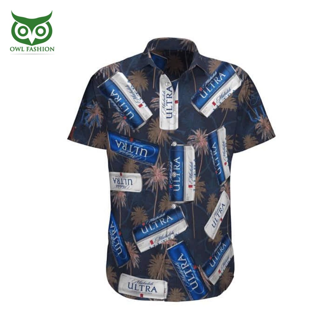 Michelob Ultra Beer Tropical Leaves Beach Lovers Gift - Adult & Kids T-Shirts, Sweatshirts & Hoodies apparel design preview 1