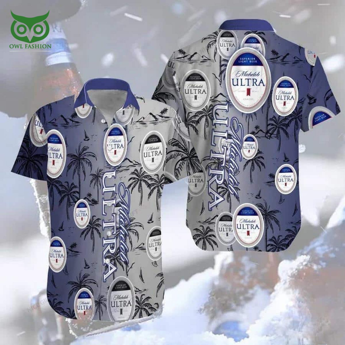 Michelob Ultra Hawaiian Unusual Gift For Beer Lovers - Adult & Kids T-Shirts, Sweatshirts & Hoodies apparel design preview 1