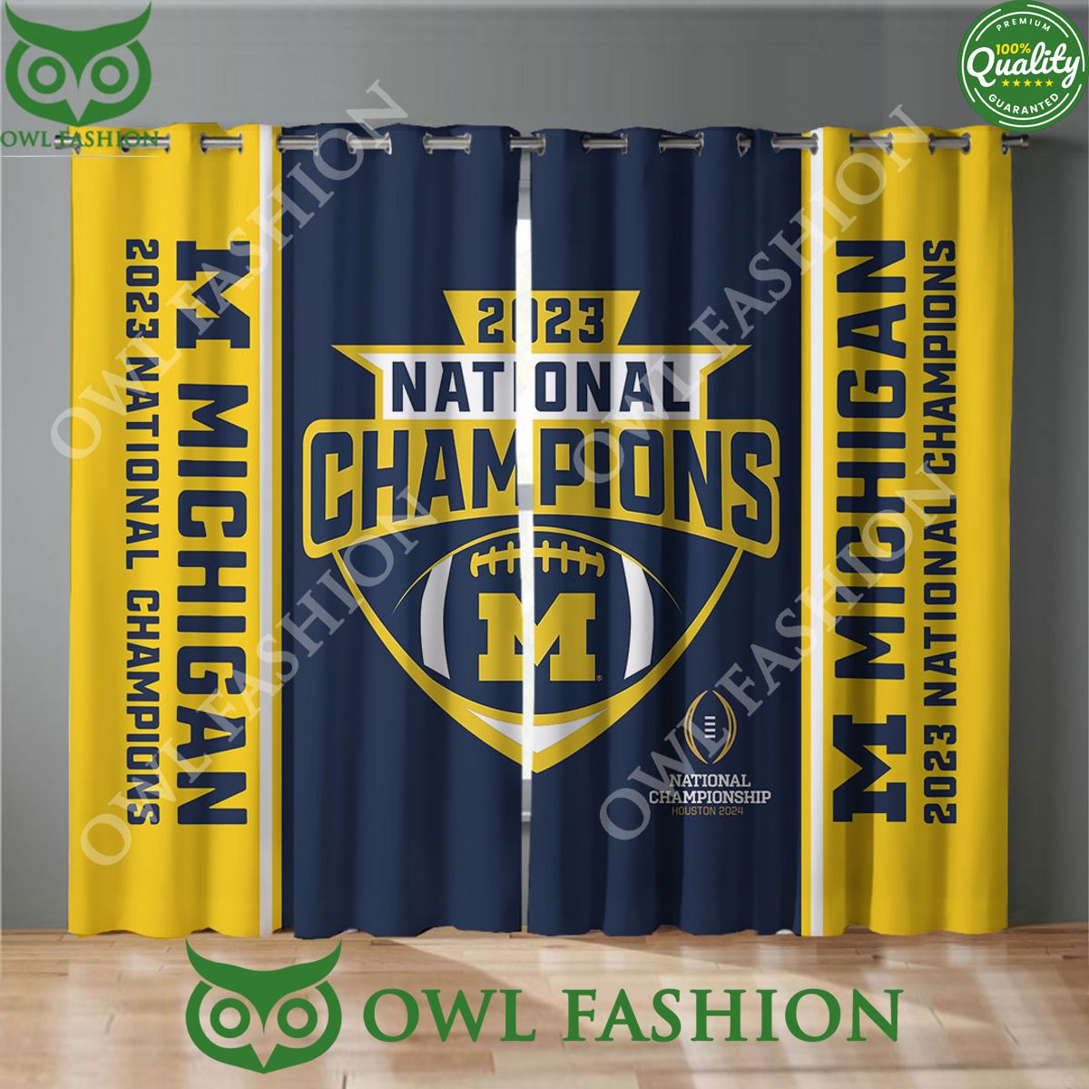 Michigan Wolverines Football 2023 National Champions - Adult & Kids T-Shirts, Sweatshirts & Hoodies apparel design preview 1